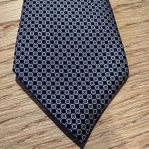 Battistoni Roma - “Cucina a Mano” (hand made”) silk tie - geometric pattern